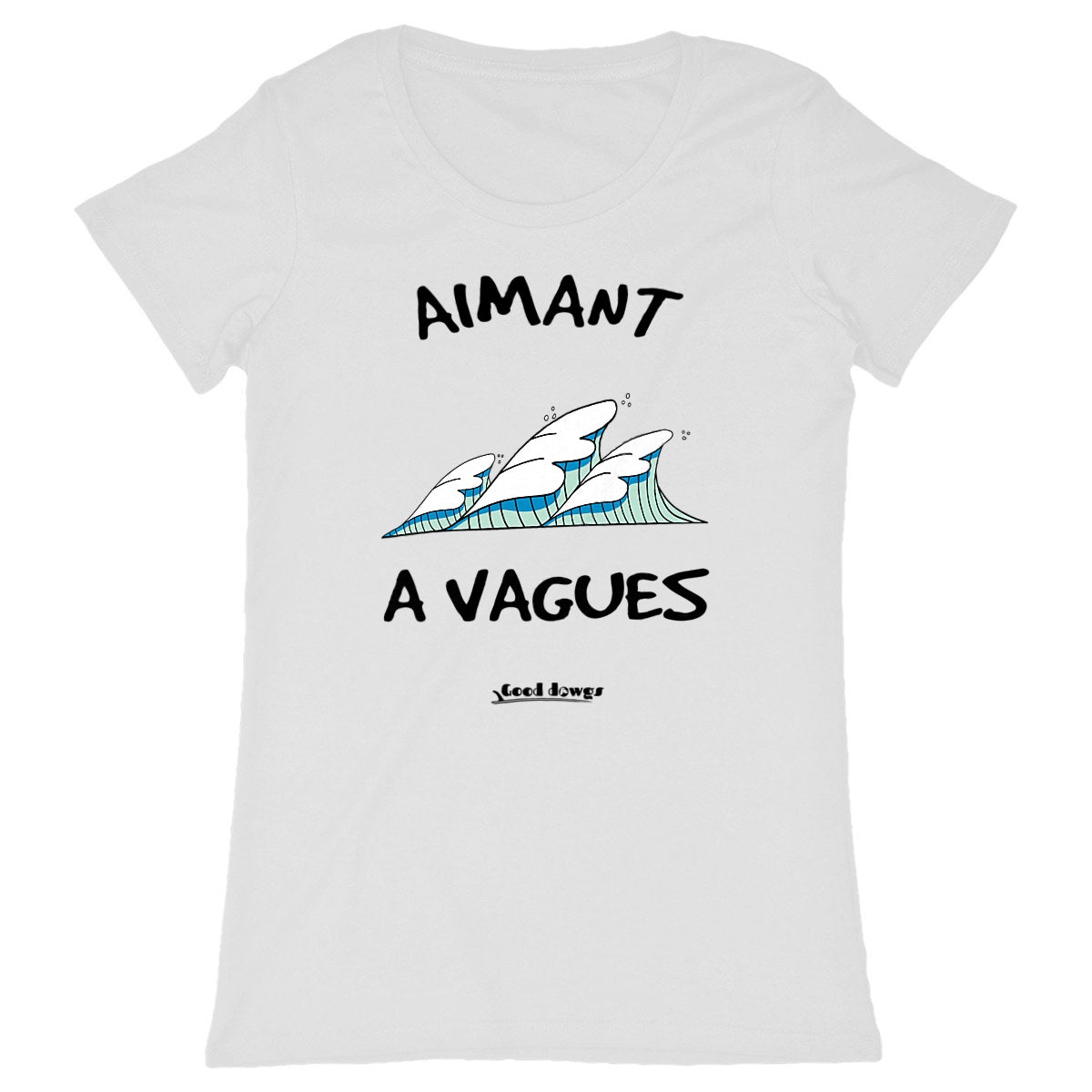 T-shirt Aimant A Vagues 